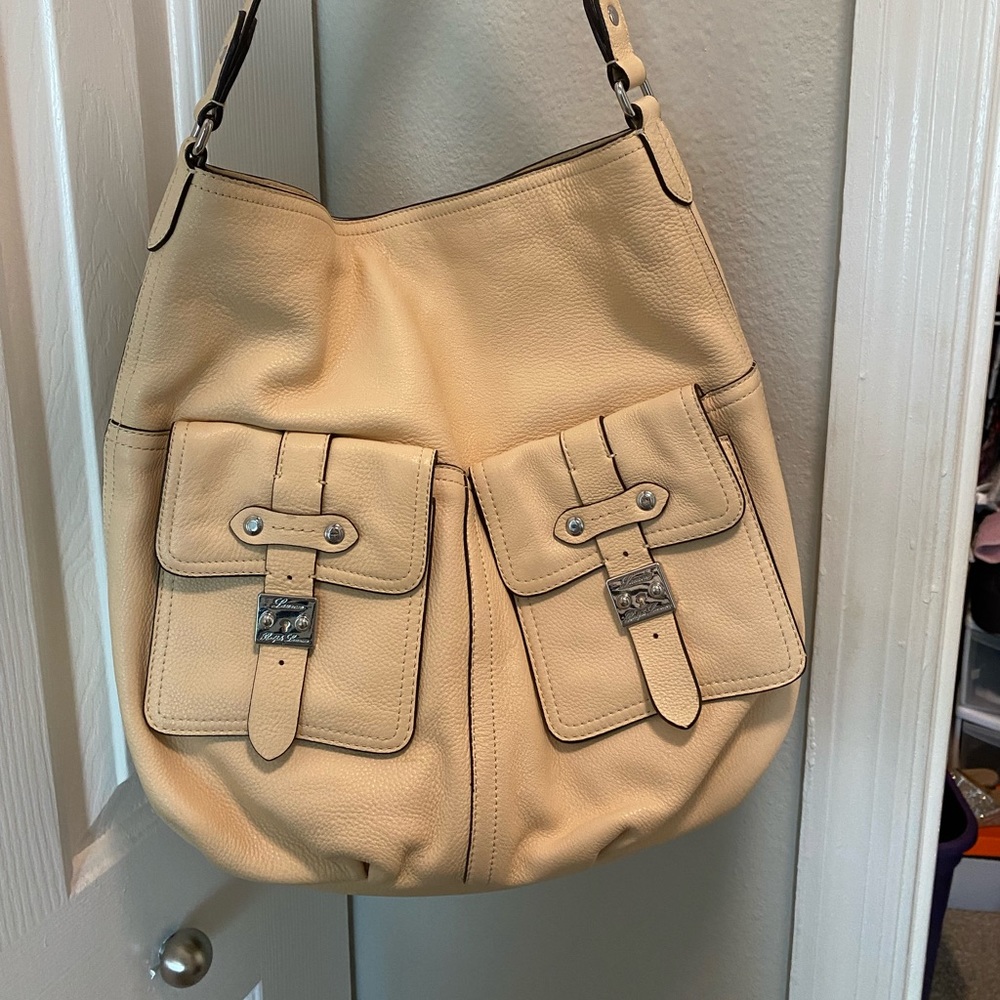Ralph Lauren Pebble Leather shoulder bag
